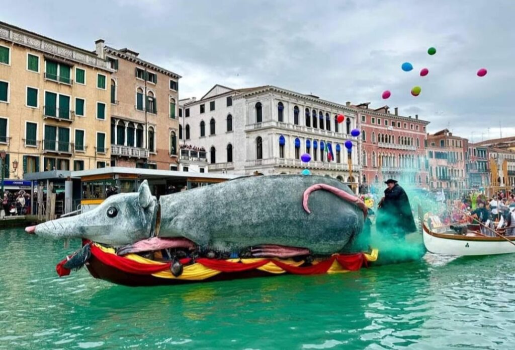Carnival of Venice festival in Italy