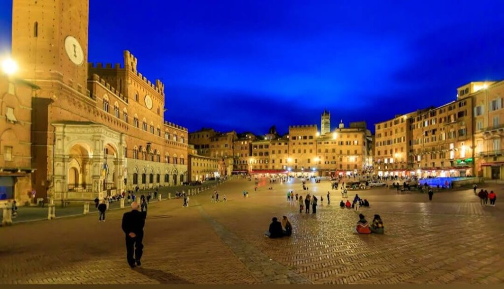 Palio di Siena festival in Italy
