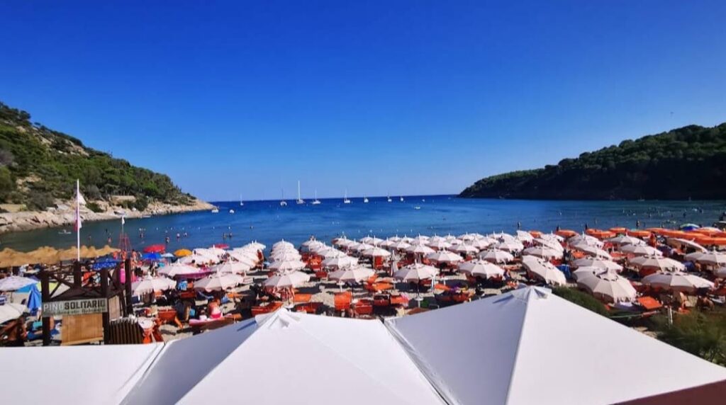 Getting to Fetovaia Beach Elba, Italy